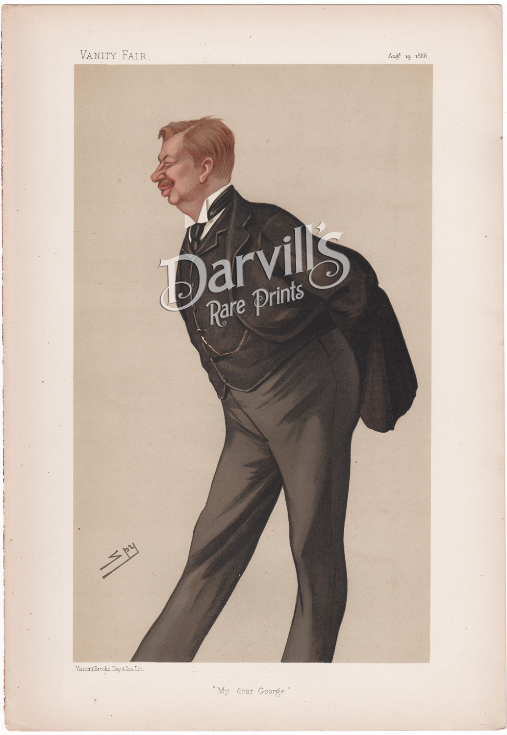 Mr George Granville Leveson-Gower Aug 14 1886